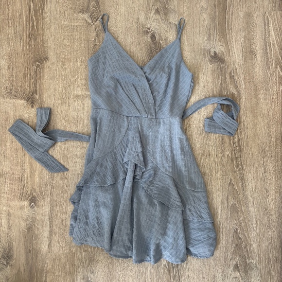 Altar'd State Light Blue Sundress - Picture 1 of 3